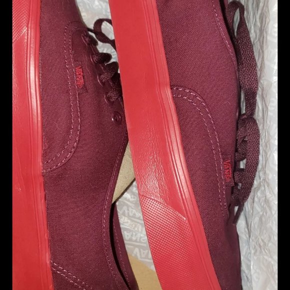 Vans rare color way port wine red NWT mens 11 - Picture 13 of 16